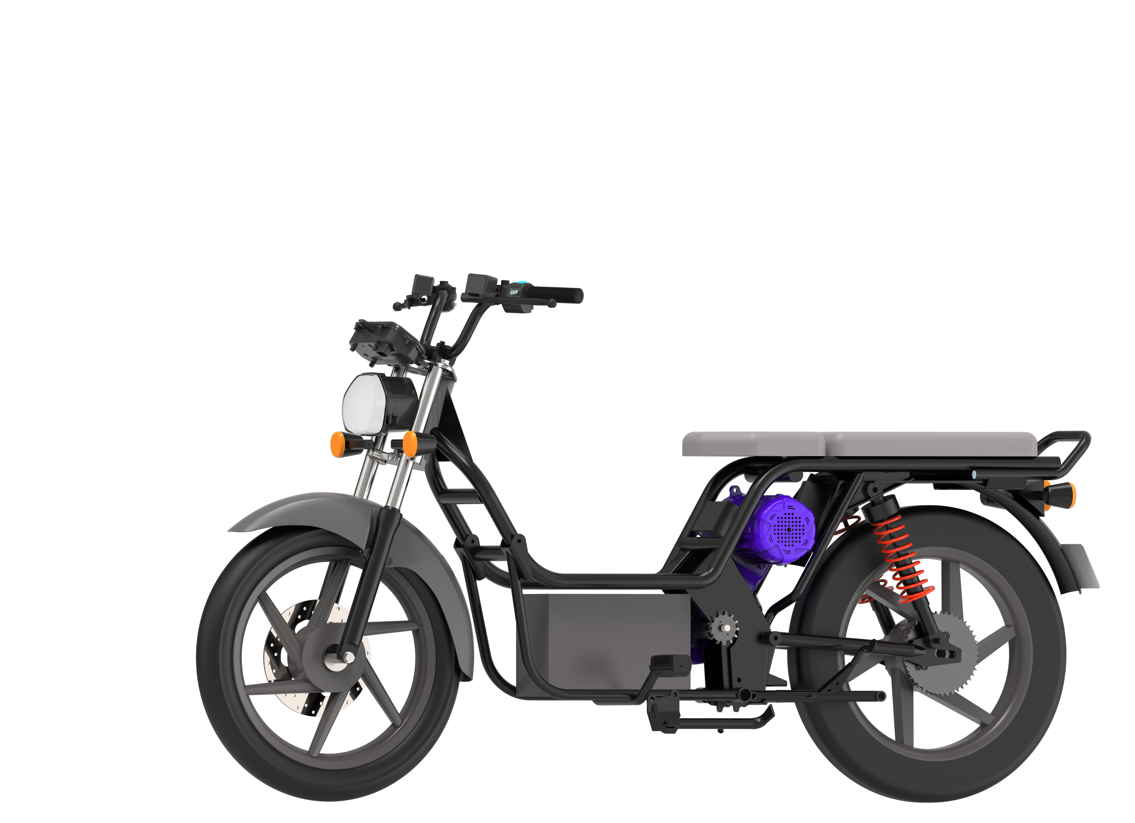 Koios Engineering Solutions render Moped Chassis